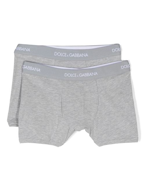 Boxer bambino intimo bipack Dolce & Gabbana Kids | L4J701ON00GS8290